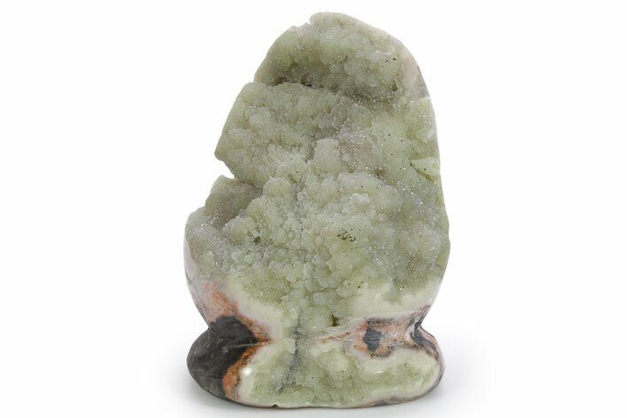 Free Standing Green Prasiolite Quartz Formation #357216